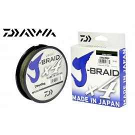 DAIWA J-BRAID X4 VERDE 0.13 270 METROS